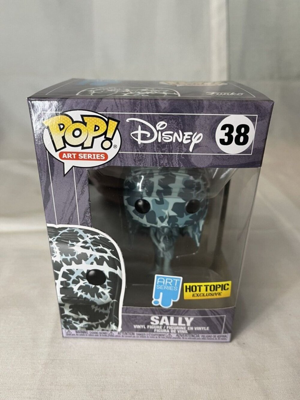 Funko Pop! Sally Nightmare Before Christmas Art Series Disney Hot Topic Excl #38